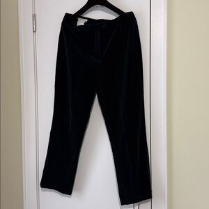 Rene Lezard vintage Dark Blue velvet  Pants France 42